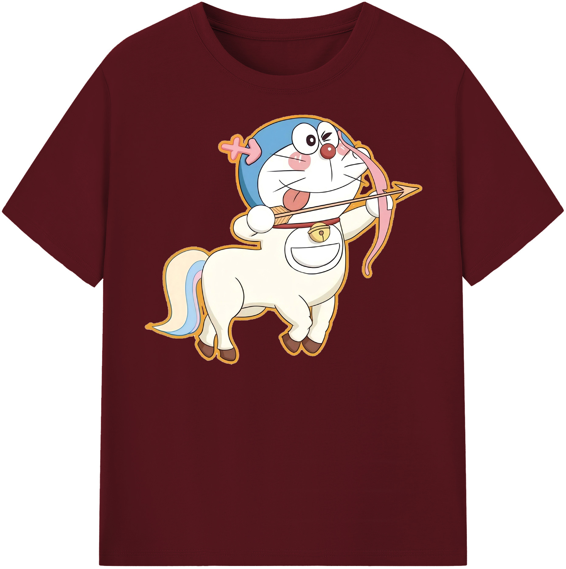 （画像用） ドラえもん Doraemon 綿100％半袖Tシャツ（フロントプリント）